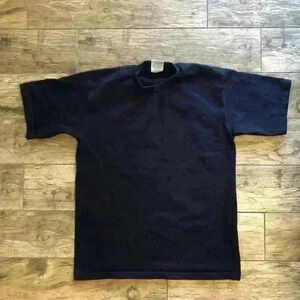 PROCLUB Heavy weight black short sleeve t-shirt Mens Large